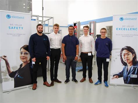Element Materials Technology Welcomes New Apprentices Aerospace