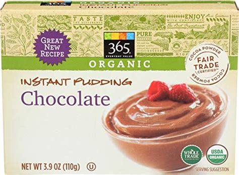 365 Everyday Value Organic Instant Pudding Chocolate 39