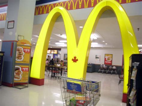 While the headquarters is not open to the public. The McDonald's inside of the Lincoln Fields Wal-Mart. - a photo on Flickriver