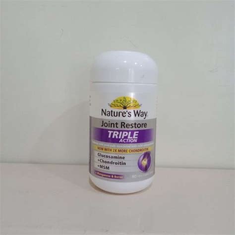 Jual Natures Way Joint Restore Triple Action With 2xmore Chondroitin