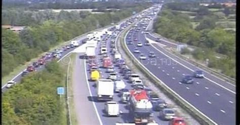 The wet and windy weather hasn't helped. M5 traffic LIVE update: Traffic heavy after accident ...