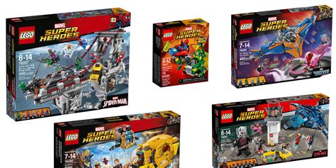 Save 30 On Select Lego Marvel Super Hero Sets From 7 Spider Man