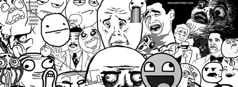 Tons Of Meme Faces Facebook Cover
