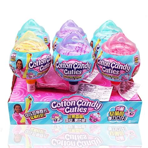 Cotton Candy Cuties Toy Cotton Collectibles Cotton Candy Packs