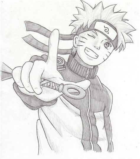 Pencil Drawing Naruto Bestpencildrawing