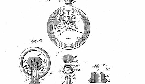 dimensions of a pocket watch