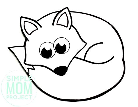Check spelling or type a new query. Free Printable Arctic Fox Coloring Page - Simple Mom Project