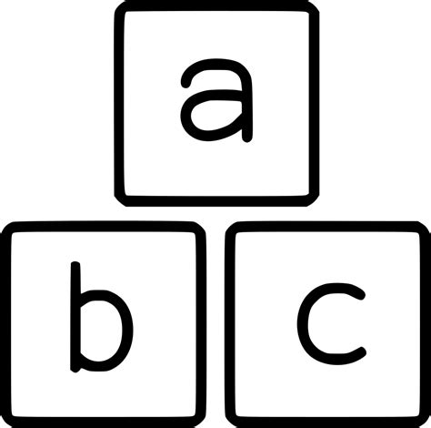 1 x alphabet stencil 30mm no. Alphabet Svg Png Icon Free Download (#532977) - OnlineWebFonts.COM