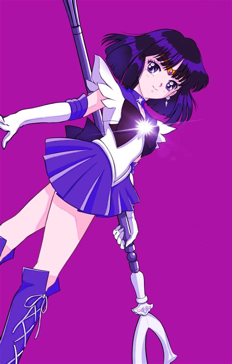 Dj Jdite Sailor Saturn Tomoe Hotaru Bishoujo Senshi Sailor Moon Absurdres Highres 1girl