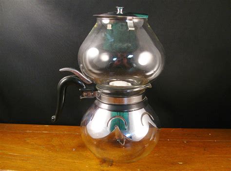 Vintage Silex Double Bubble Glass Coffee Maker Pot Uw 8 And Lw 8m 74 99 Grelly