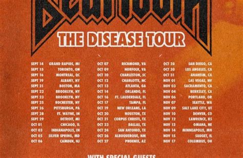 Beartooth Announces The Disease Tour Soundlink Magazine
