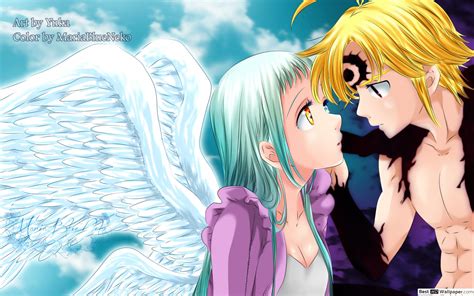 Comme j'ai recommencé (il y a, a peu pres 2 semaines) il y a peu nanatsu no taizai ( ou seven deadly sins pour les puristes :eyes. Anime Meliodas Demon
