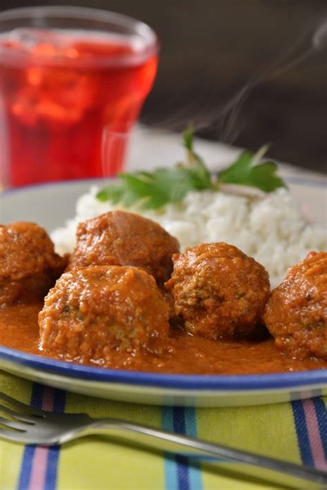 Albóndigas en Caldillo de Chipotle