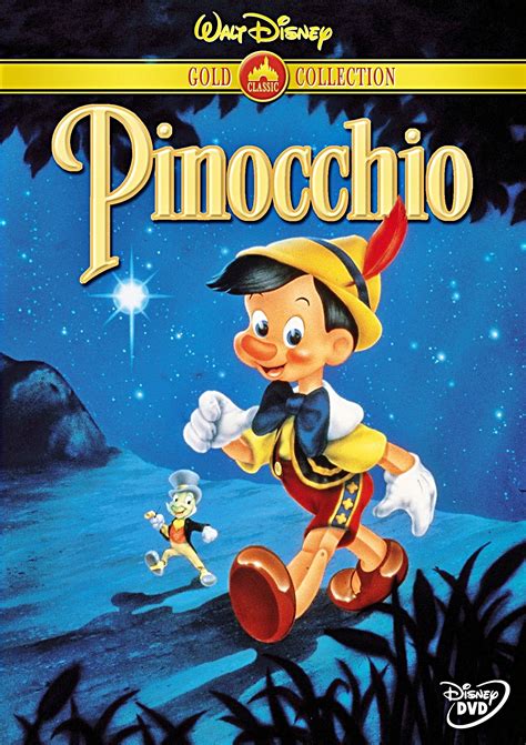 Pinocchio Gold Collection Dvd Cover Walt Disney Characters Photo