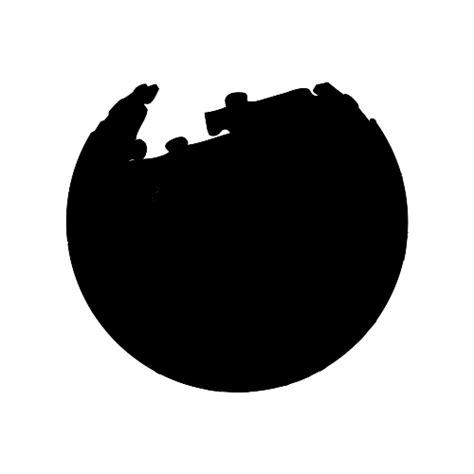 Wikipedia logo vector
