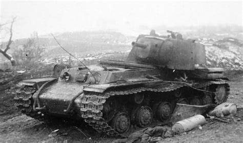 Destroyed Heavy Tank Kv 1 Kliment Voroshilov World War Photos