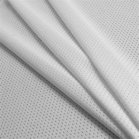 White 100 Denier Polyester Athletic Mesh Mesh Other Fabrics