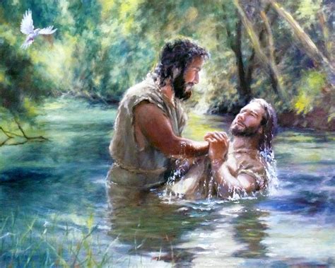 Jesus Is Baptized Tell Me The Stories Of Jesus John The Baptist