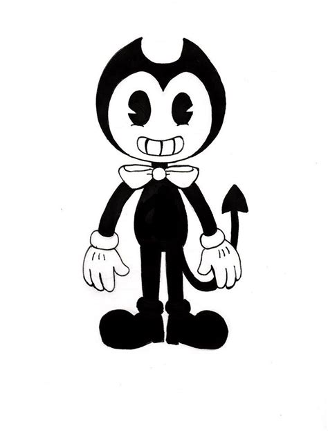 Draw with me bendy from bendy easy and the ink machine game and learn how to draw cute characters from computer popular. Bendy by KessieLou | Bendy and the ink machine, Easy ...