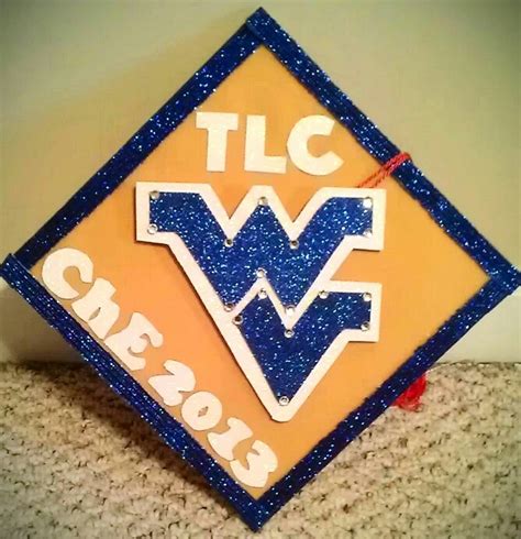 Pin By Taylor Crammer On Wvu Stuff Graduation Cap Custom Graduation