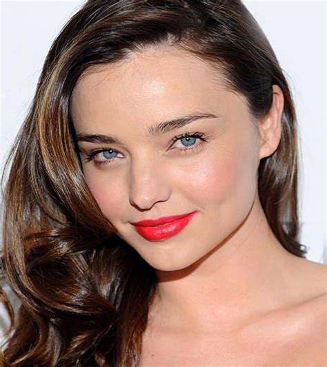 Red Lips Miranda Kerr Perfect Complexion Perfect Skin Flawless Skin