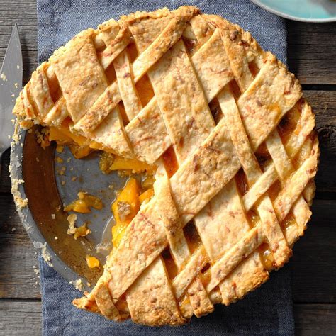 peach green chile and cheddar pie recipe how to make it