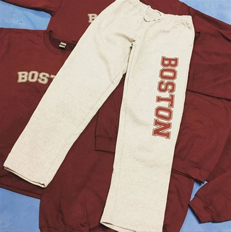 Boston Sweatpants In Sport Grey With Pockets And Open Leg