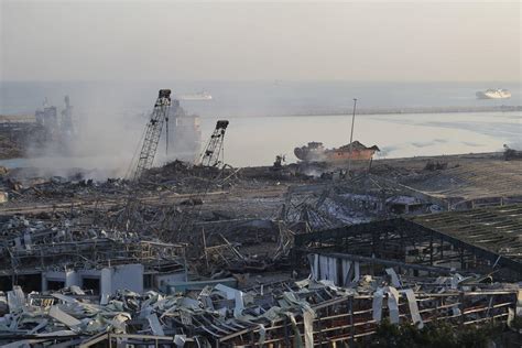 Beirut Explosion Aerial Video Shows Scope Of Devastation After Beirut