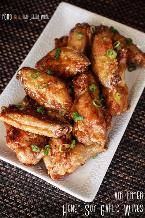 air fryer sticky honey soy garlic wings recipe recipe air fryer recipes chicken wing