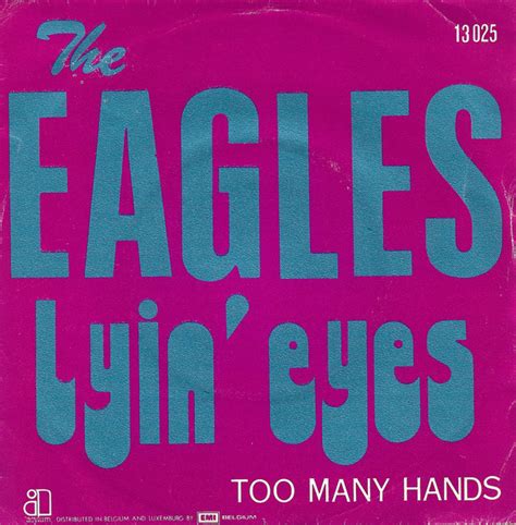 The Eagles Lyin Eyes Vinyl Discogs