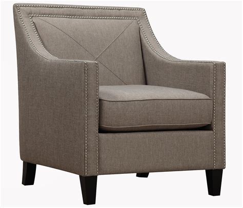 TOV Furniture Asheville Light Grey Linen Chair A46 at Homelement.com