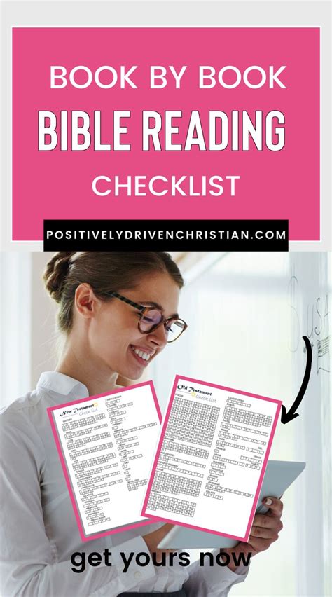 Bible Reading Checklist Free Download Read Bible Bible Study Help