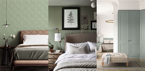 Green Wall Bedroom Decor Ideas Home Decorating Ideas