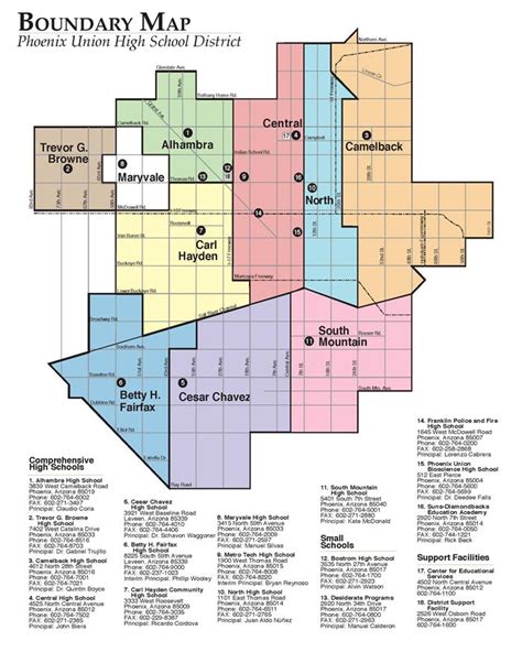 District Information Attendance Boundaries