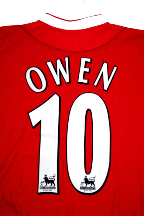 Die stars im trikot von liverpool 2019. Reebok FC Liverpool Trikot 10 Michael Owen 2002-2004 ...