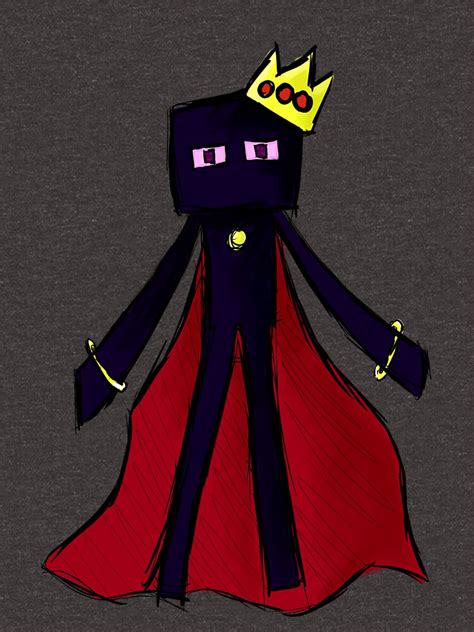 Minecraft Royal Enderman Zipped Hoodie By Thetipofthehat Redbubble