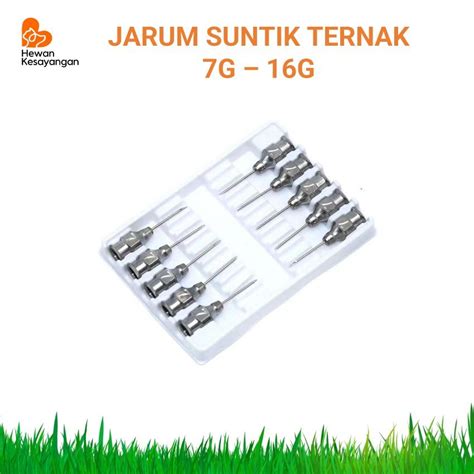 Jual Jarum Suntik Stainless Steel Vaksin Ternak Unggas Ayam Kambing