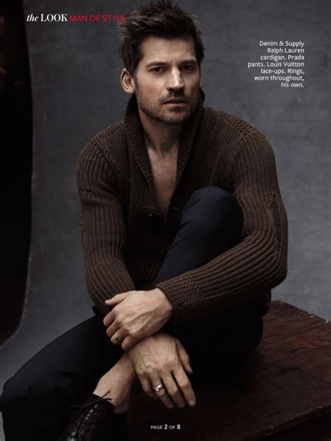 nikolaj coster waldau is a man of style for instyle the fashionisto