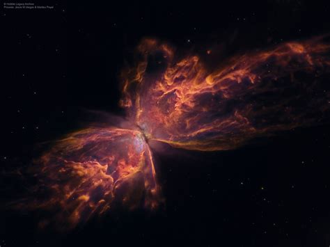 Butterfly Nebula Hubble Nebula Space Telescope