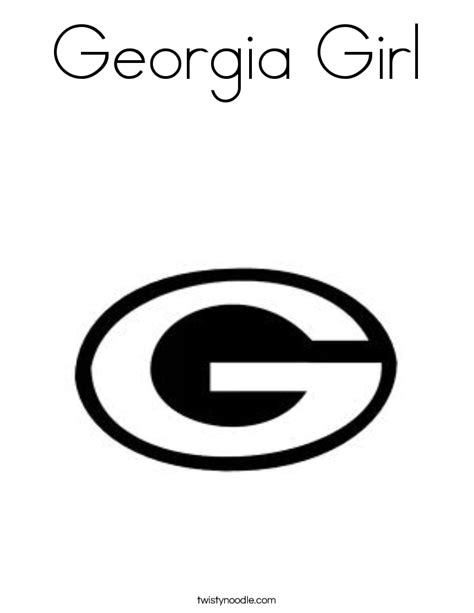 georgia g coloring page  drone fest