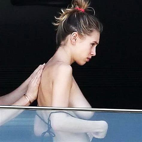 Dylan Penn Topless Paparazzi Pics Uncensored