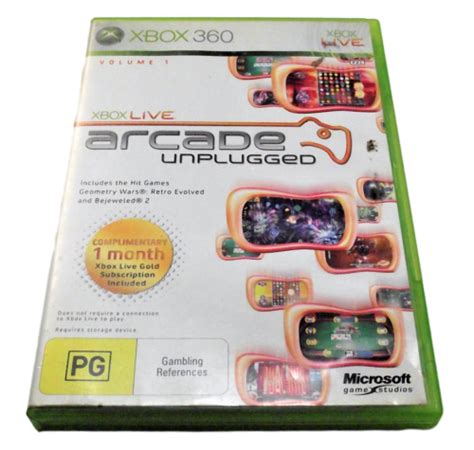 Xbox Live Arcade Unplugged Volume 1 Xbox 360 Pal Ebay