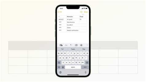 How To Easily Create And Work With Tables In Apple Notes