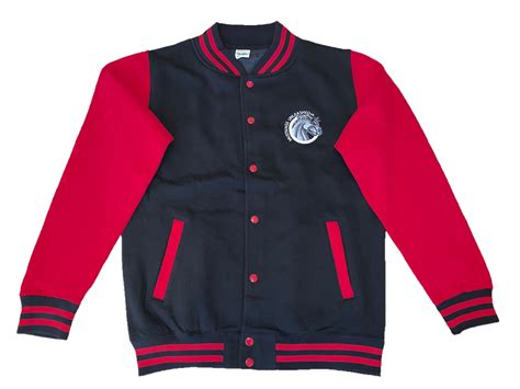 Varsity Jacket Embroidered Logo Mustangs Unleashed