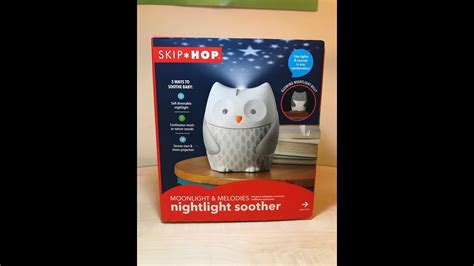 Skip Hop Nightlight Soother Review Owl 2018 Youtube