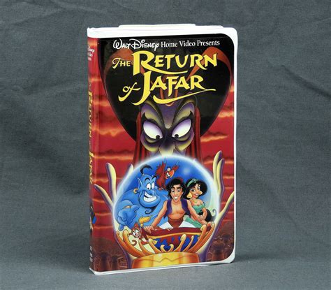 Vintage Walt Disney Movie The Return Of Jafar VHS Tape Aladdin Characters