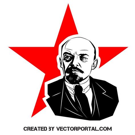 Vladimir Ilyich Lenin Free Vector Illustration Vector Free Vector