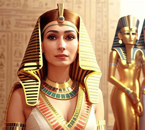 Pictures Of The Queens And Ladies Of Egypt During The Days Of The Pharaohs Through The Eyes Of