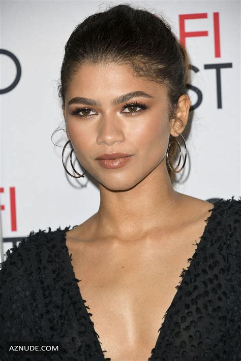 Zendaya Braless At Afi Fest 2019 Presented By Audi At The Tcl Chinese