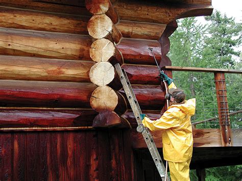 How To Choose The Best Log Home Stain For Your Cabin